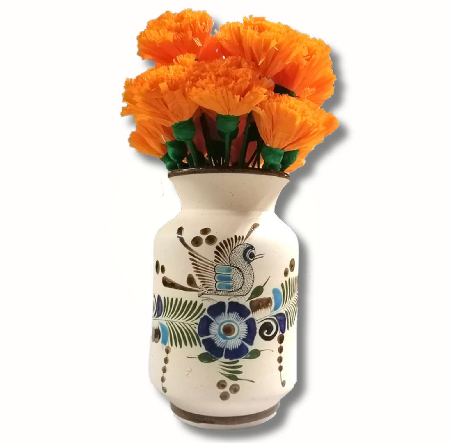 Docena de flores de cempasúchil
